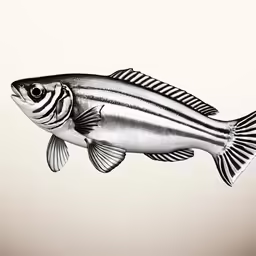 a fish is flying in the air by itself