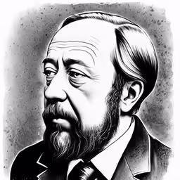 a man with a beard and a suit