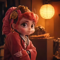 the girl from the movie wreckers is posing in a room