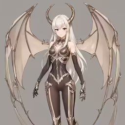 an animated illustration of a woman with long white hair and wings