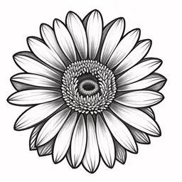 the sunflower is very large and blooming with flowers,a sunflower with long petals and black stems