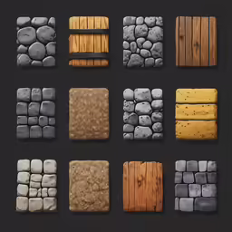 a picture of an abstract arrangement of rocks