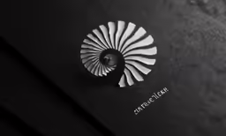 an image of a paper mill logo on a black book