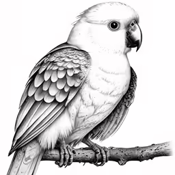 a bird perched on top of a branch