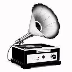 the phonom is on top of the table