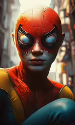 the spider - man from the animated animated movie
