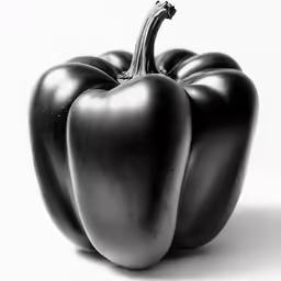 black pepper still in the original shape, still on its end