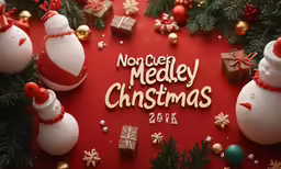 some white and red balls with christmas decorations on them