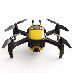 a yellow and black remote controlled device