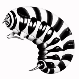 an image of a zebra beetle on a white background