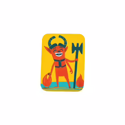 an animal in an image that reads w