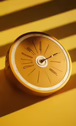 a clock sitting on the surface of the sun