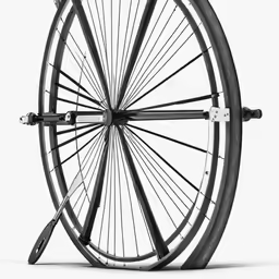 the wheels are connected to each other with different gears
