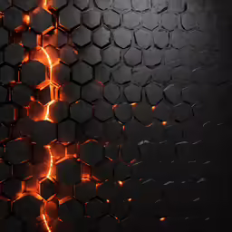 glowing orange flame in a dark industrial environment