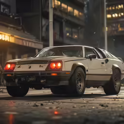 an image of a car on the street