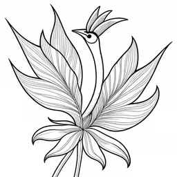 a black and white bird sits on top of a plant,a humming bird sitting on top of a plant