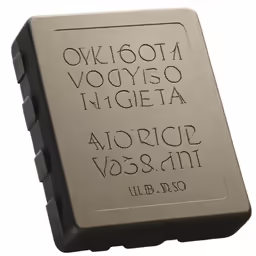 a micro processor sitting on top of a table