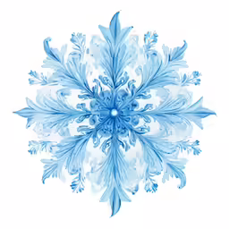 an abstract photograph of a blue flower