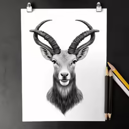 the print has an animal that is very large