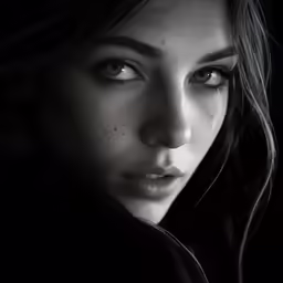 a very attractive looking girl with blue eyes