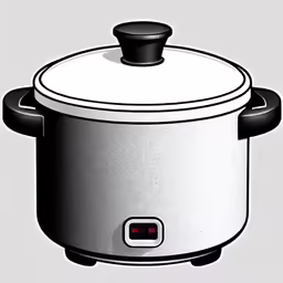 a digital cooker with a slow cooker on it