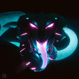 the computer mouse has glowing in the dark