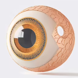 a round object that has gold foiling on it