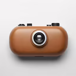 an image of an action camera on a white background