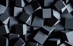 many squares are in a pile and one is black