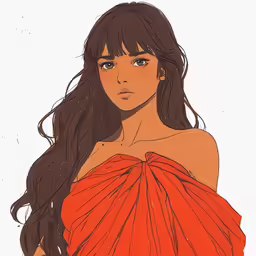 an avatar is shown in an anime drawing