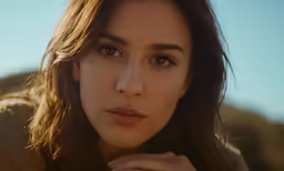 an image of a girl that is staring straight ahead
