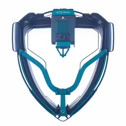 a view from above of an automated goggle