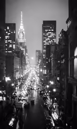 traffic is on the streets in new york city