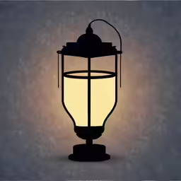 an ornate black light that is on a wall