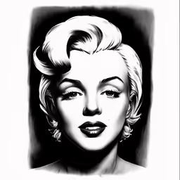 a woman with a hairdo is in black and white