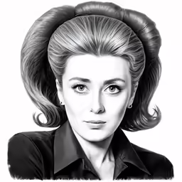an illustration of the queen of pop fame elizabeth jones