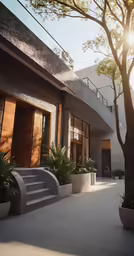 this is an image of modern architecture in arizona