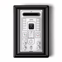 a black box with buttons and other buttons