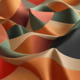a photo of some abstract patterns with different colors