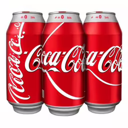three coca - cola cans with different colors of coke,four bottles of coca - cola are stacked side by side,three red coca - cola cans are sitting side by side,four cans of coca - cola sit on a white surface,three coca cola cans stacked on top of each other