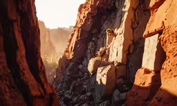 a stone wall with many large rocks