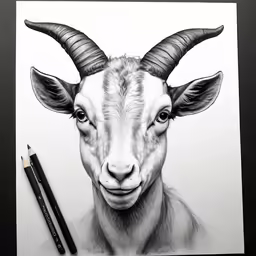 an animal that is looking at the camera
