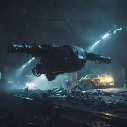 a picture of the battleship in action in a movie