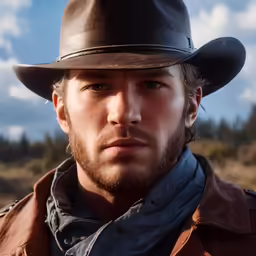 man in brown coat wearing black hat and scarf