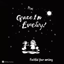 an illustration that reads grace in every
