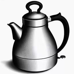 an tea kettle with handle and handle on the top
