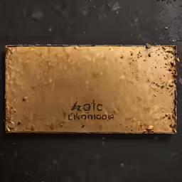 an old antique book with some writing on it