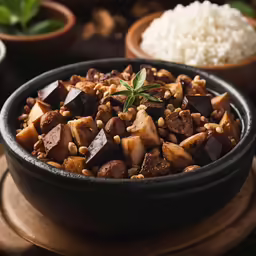 there are many ingredients in the bowl and on the plate
