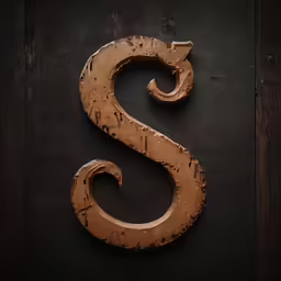 the number nine sign on the side of a building