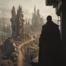 an old man looking at something on the screen
